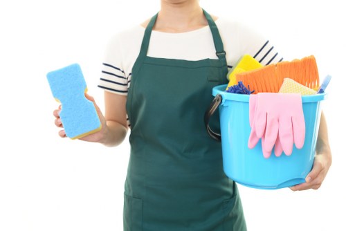 Local cleaners preparing a rental property for handover in Harrow